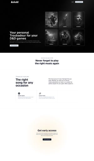 Askald Automatic D&D Music Director